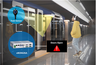 스크린도어 바닥형 안전 센서 이미지