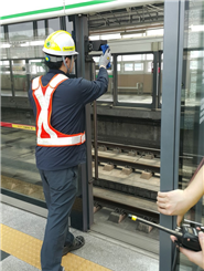 센서 설치 현장 이미지