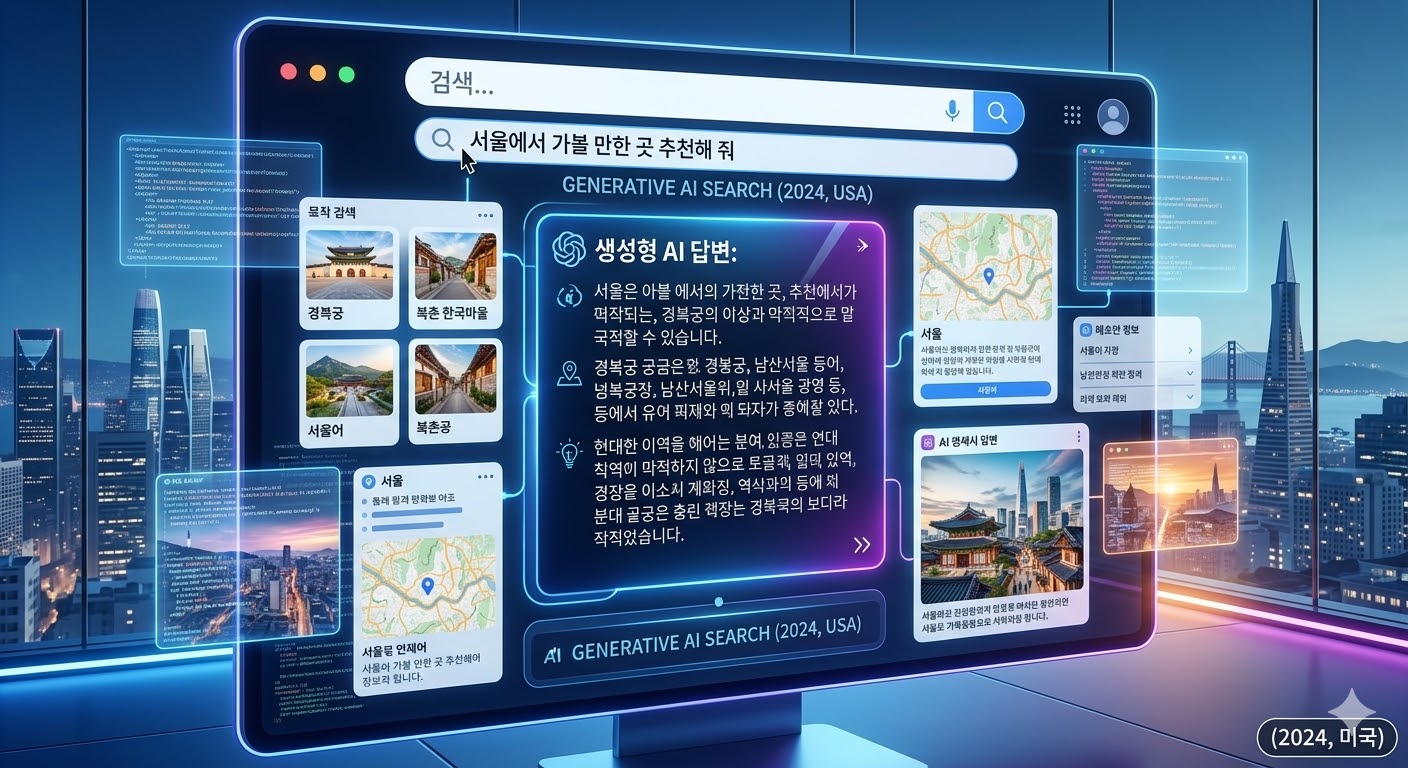 생성형 AI 검색(2024, 미국)