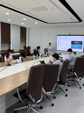 AI연계 중학교 발명교육과정 개발 연구 중간보고회 이미지